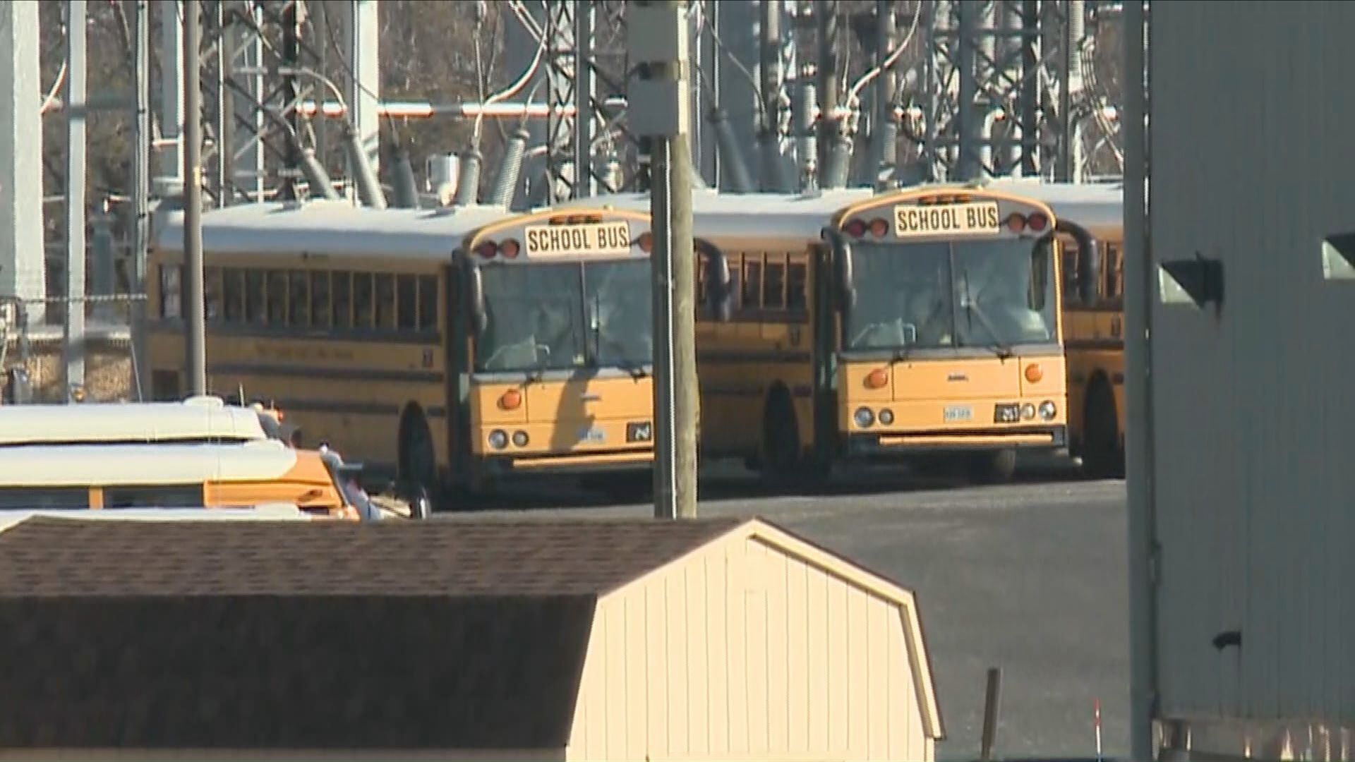 School bus driver killed after being hit by bus in lot in Prince